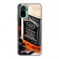 Дизайнерский силиконовый чехол для Xiaomi RedMi Note 10 Jack Daniels