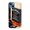 Дизайнерский силиконовый чехол для Iphone 13 Jack Daniels
