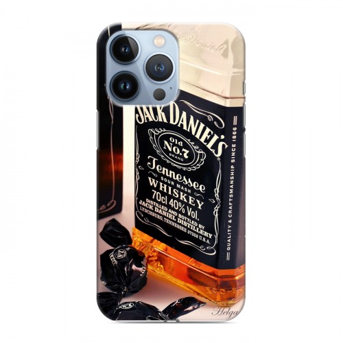 Дизайнерский силиконовый чехол для Iphone 13 Pro Jack Daniels