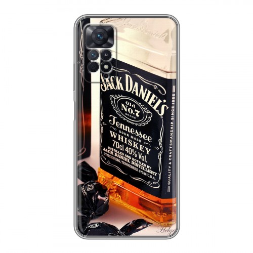 Дизайнерский пластиковый чехол для Xiaomi Redmi Note 11 Pro Jack Daniels