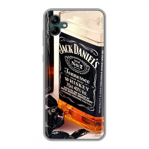 Дизайнерский силиконовый чехол для Samsung Galaxy A04 Jack Daniels