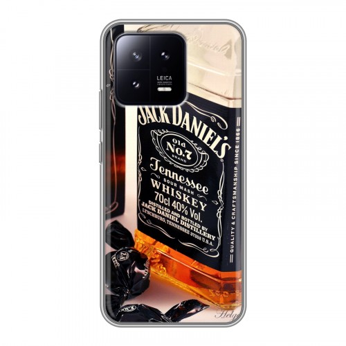 Дизайнерский силиконовый чехол для Xiaomi 13 Jack Daniels