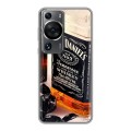 Дизайнерский силиконовый чехол для Huawei P60 Jack Daniels