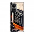 Дизайнерский силиконовый чехол для OPPO Reno10 Jack Daniels