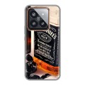 Дизайнерский силиконовый чехол для Xiaomi 14 Pro Jack Daniels