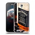 Дизайнерский пластиковый чехол для Lenovo A859 Ideaphone Jack Daniels