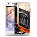 Дизайнерский пластиковый чехол для Prestigio Grace Jack Daniels