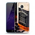 Дизайнерский пластиковый чехол для Meizu M1 Jack Daniels