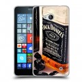 Дизайнерский пластиковый чехол для Microsoft Lumia 640 Jack Daniels