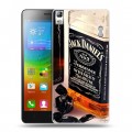 Дизайнерский пластиковый чехол для Lenovo A7000 Jack Daniels