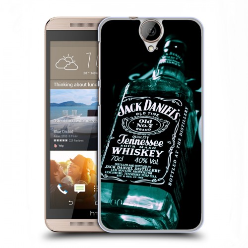 Дизайнерский пластиковый чехол для HTC One E9+ Jack Daniels