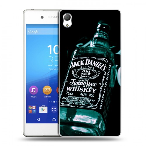 Дизайнерский пластиковый чехол для Sony Xperia Z3+ Jack Daniels