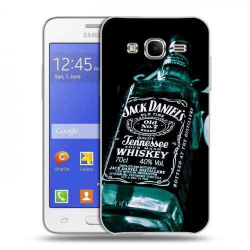 Дизайнерский пластиковый чехол для Samsung Galaxy J7 Jack Daniels