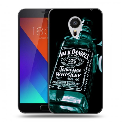 Дизайнерский пластиковый чехол для Meizu MX5 Jack Daniels