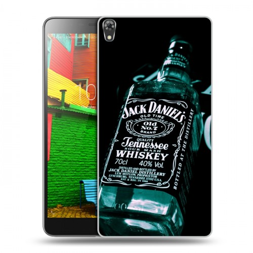 Дизайнерский силиконовый чехол для Lenovo Phab Jack Daniels