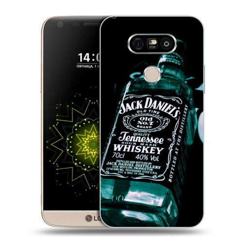 Дизайнерский пластиковый чехол для LG G5 Jack Daniels