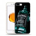 Дизайнерский пластиковый чехол для Iphone 7 Plus / 8 Plus Jack Daniels