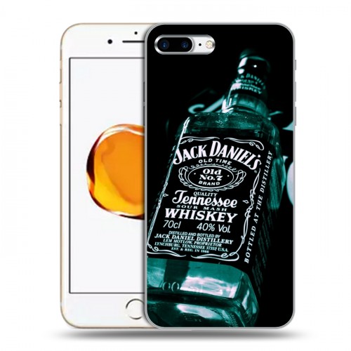 Дизайнерский пластиковый чехол для Iphone 7 Plus / 8 Plus Jack Daniels