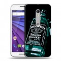 Дизайнерский пластиковый чехол для Lenovo Moto G Jack Daniels