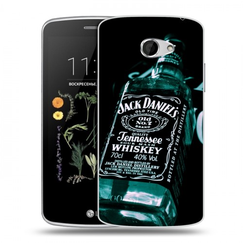 Дизайнерский силиконовый чехол для LG K5 Jack Daniels