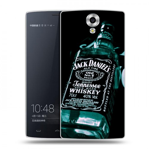 Дизайнерский силиконовый чехол для Homtom HT7 Jack Daniels