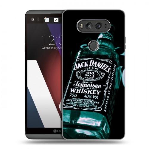 Дизайнерский пластиковый чехол для LG V20 Jack Daniels