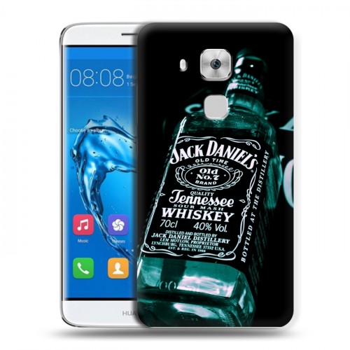 Дизайнерский пластиковый чехол для Huawei Nova Plus Jack Daniels