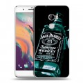 Дизайнерский пластиковый чехол для HTC One X10 Jack Daniels