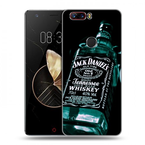 Дизайнерский пластиковый чехол для ZTE Nubia Z17 Jack Daniels