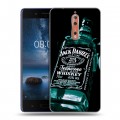 Дизайнерский пластиковый чехол для Nokia 8 Jack Daniels