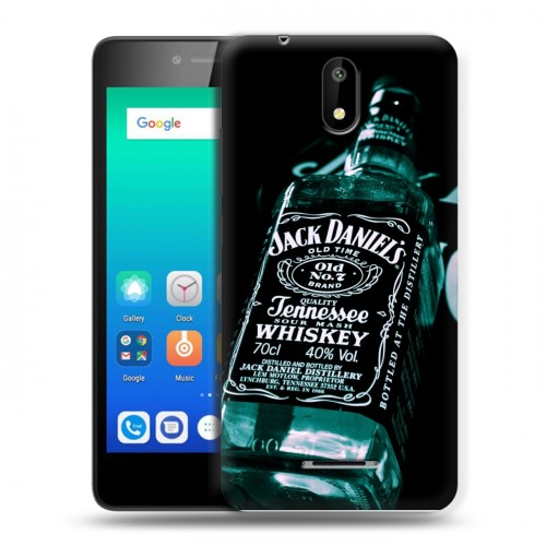 Дизайнерский силиконовый чехол для Micromax Q409 Jack Daniels