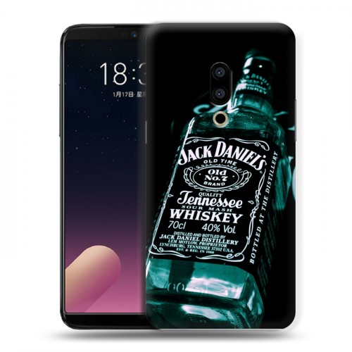 Дизайнерский пластиковый чехол для Meizu 15 Plus Jack Daniels