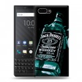 Дизайнерский пластиковый чехол для BlackBerry KEY2 Jack Daniels