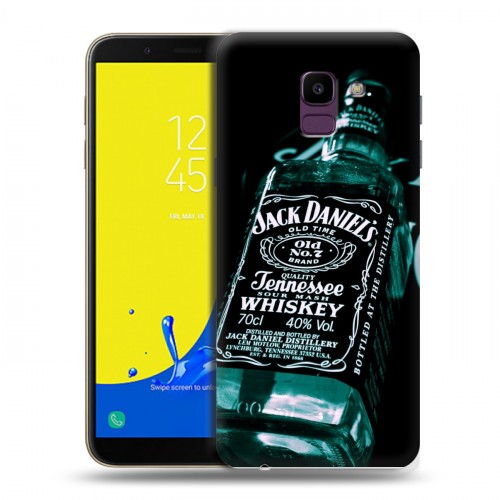 Дизайнерский пластиковый чехол для Samsung Galaxy J6 Jack Daniels