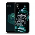 Дизайнерский силиконовый чехол для Xiaomi Mi A2 Jack Daniels