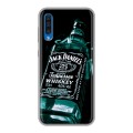 Дизайнерский силиконовый чехол для Samsung Galaxy A50 Jack Daniels