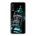 Дизайнерский силиконовый чехол для Huawei P30 Lite Jack Daniels