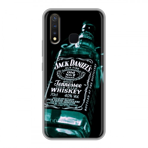 Дизайнерский силиконовый чехол для Vivo Y19 Jack Daniels