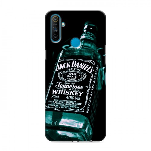 Дизайнерский силиконовый чехол для Realme C3 Jack Daniels