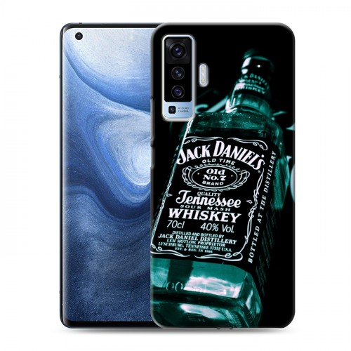 Дизайнерский пластиковый чехол для Vivo X50 Jack Daniels