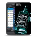 Дизайнерский пластиковый чехол для BlackBerry Z10 Jack Daniels