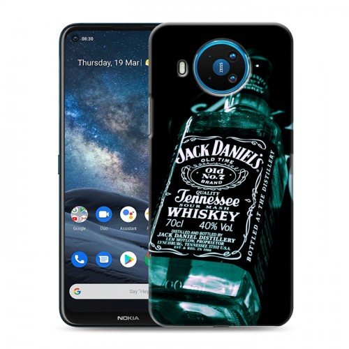 Дизайнерский силиконовый чехол для Nokia 8.3 Jack Daniels