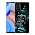 Дизайнерский пластиковый чехол для OPPO Reno4 Pro Jack Daniels