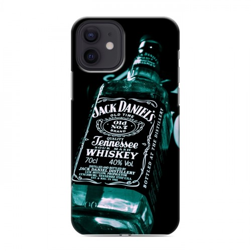 Дизайнерский силиконовый чехол для Iphone 12 Jack Daniels