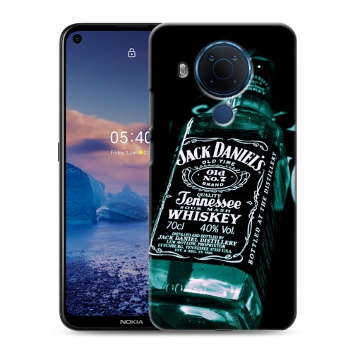 Дизайнерский силиконовый чехол для Nokia 5.4 Jack Daniels