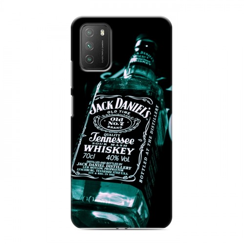 Дизайнерский пластиковый чехол для Xiaomi Poco M3 Jack Daniels