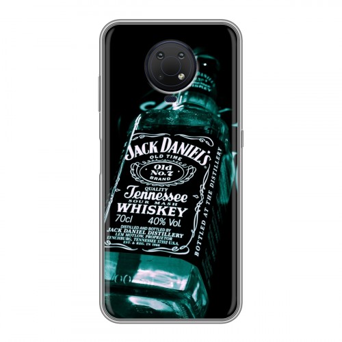 Дизайнерский силиконовый чехол для Nokia G10 Jack Daniels