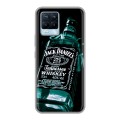 Дизайнерский силиконовый чехол для Realme 8 Jack Daniels