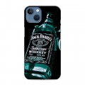 Дизайнерский силиконовый чехол для Iphone 13 Jack Daniels