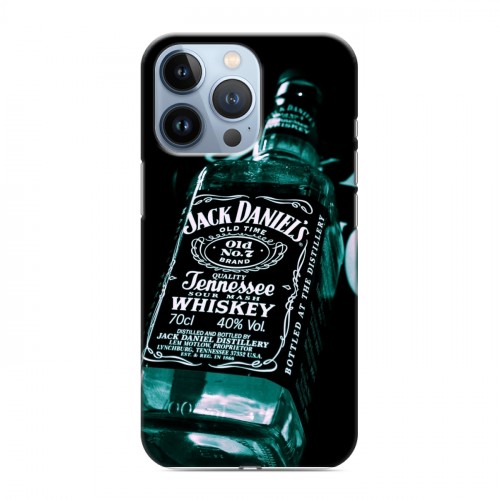 Дизайнерский силиконовый чехол для Iphone 13 Pro Jack Daniels